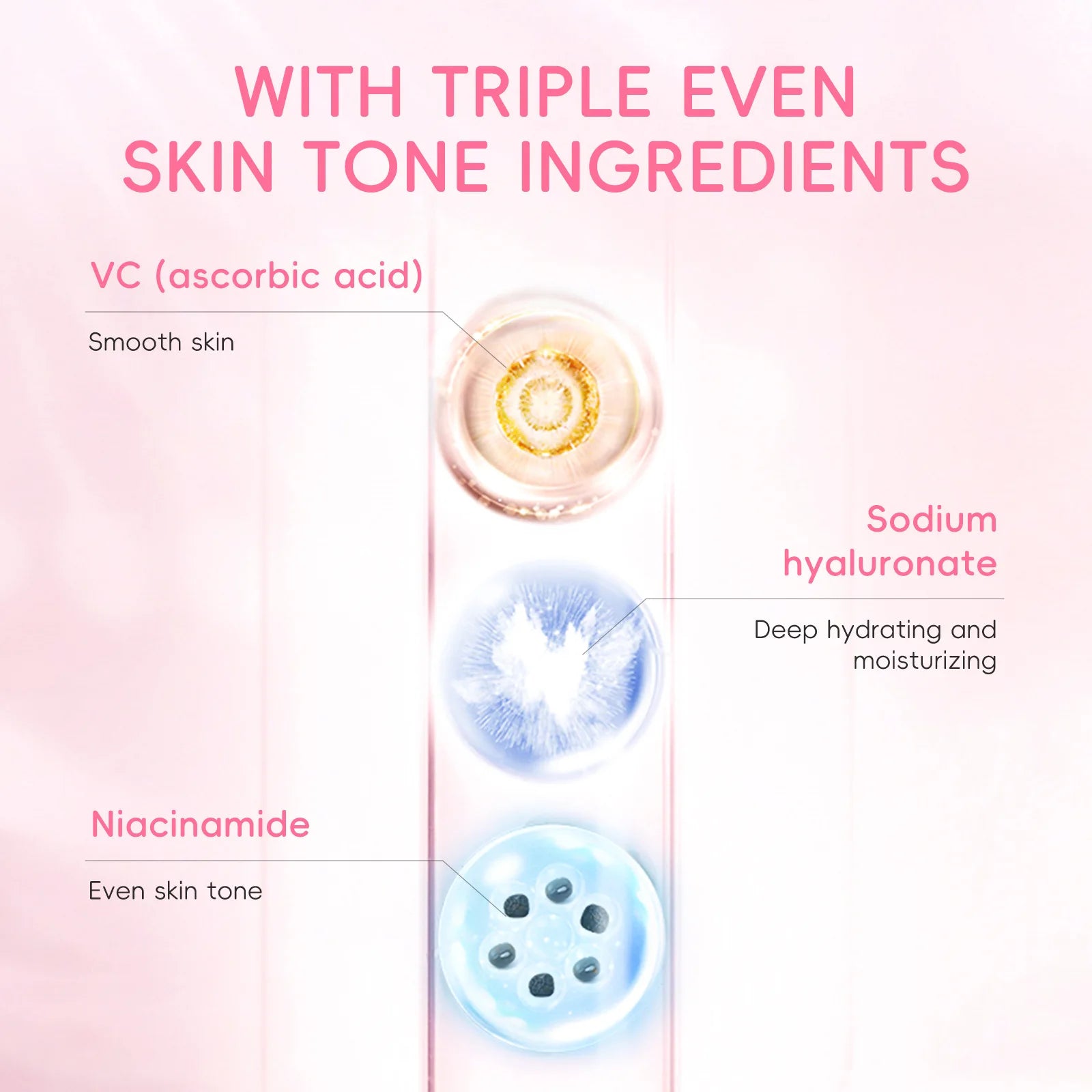 3pcs/set Sakura Skin Care Sets Face Cream Serum Eye Cream Face Beauty Products for Women Daily Moisturizing Skin Care Products